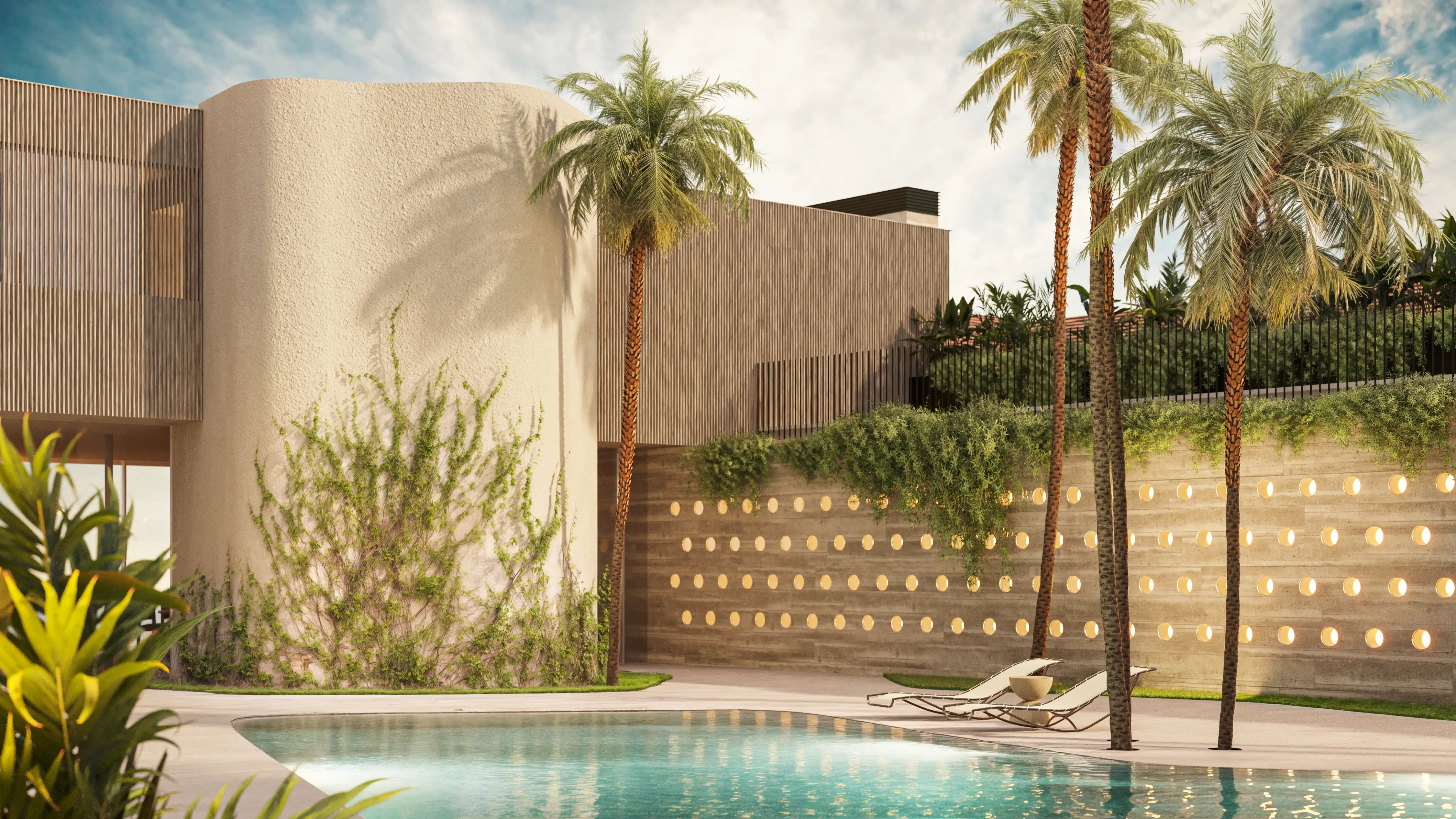 Modern exterior Rendering