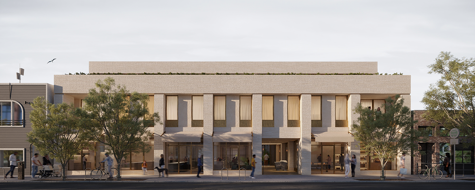 Commercial Building Rendering Contact