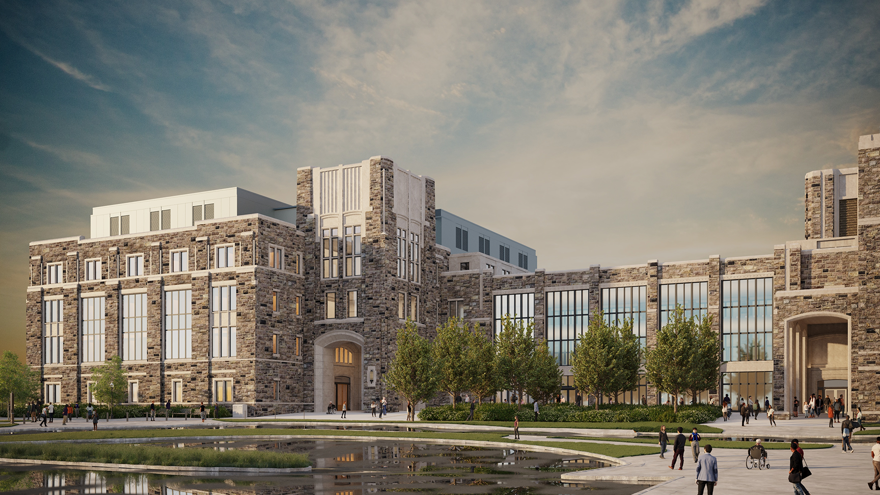 Commercial Building Rendering